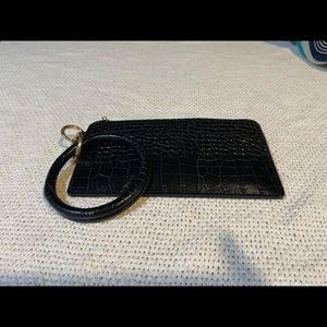 🐙Black Wristlet Wallet NWOT